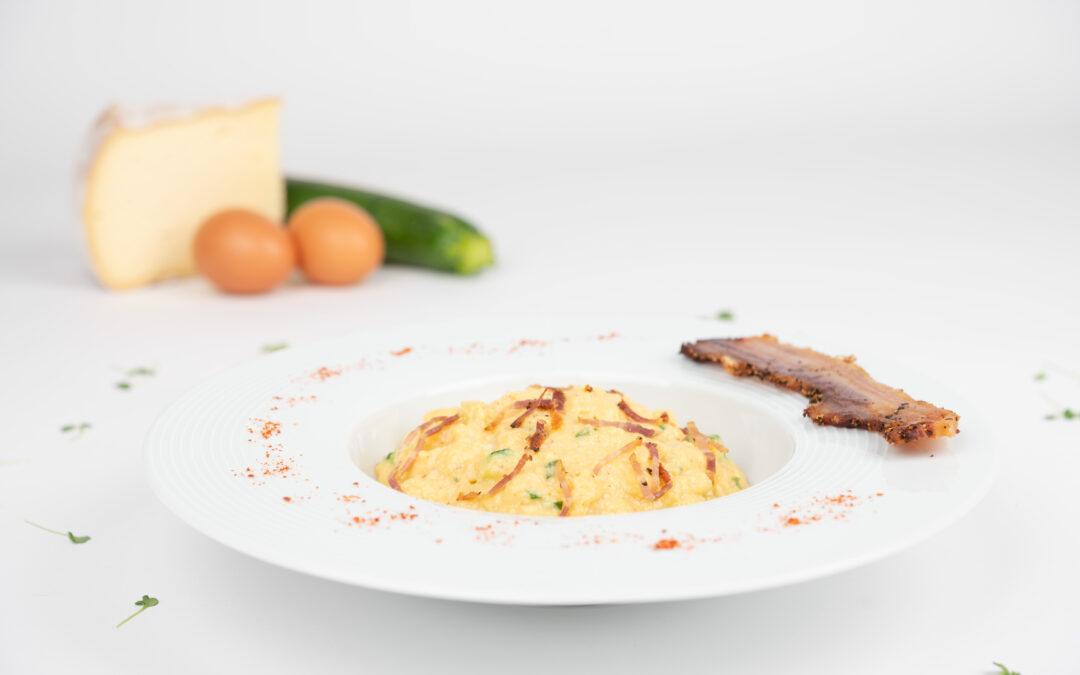 Brouillade d’oeufs au Bethmale