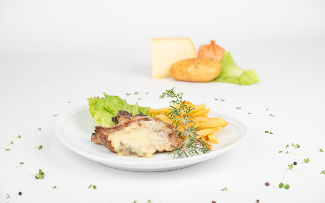 Côte de porc au Bethmale
